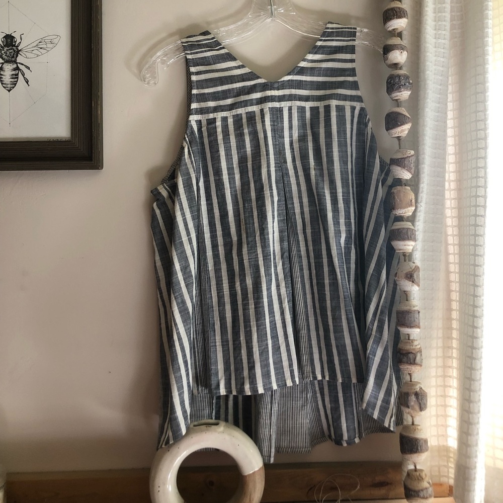 Madewell striped tank